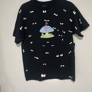 NWT Teenage Bored Teenager Mens Black 100% Cotton Short Sleeve T-Shirt Medium